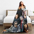 thumbnail image 5 of Blanket Ethan Hawke Ultra-Soft Micro Fleece Wollen Blankets Throw Blankets Carpet Gift for Home decoration,Decor Sofa,Office,Dormitory Bed car Camp Couch All Seasons, 5 of 5