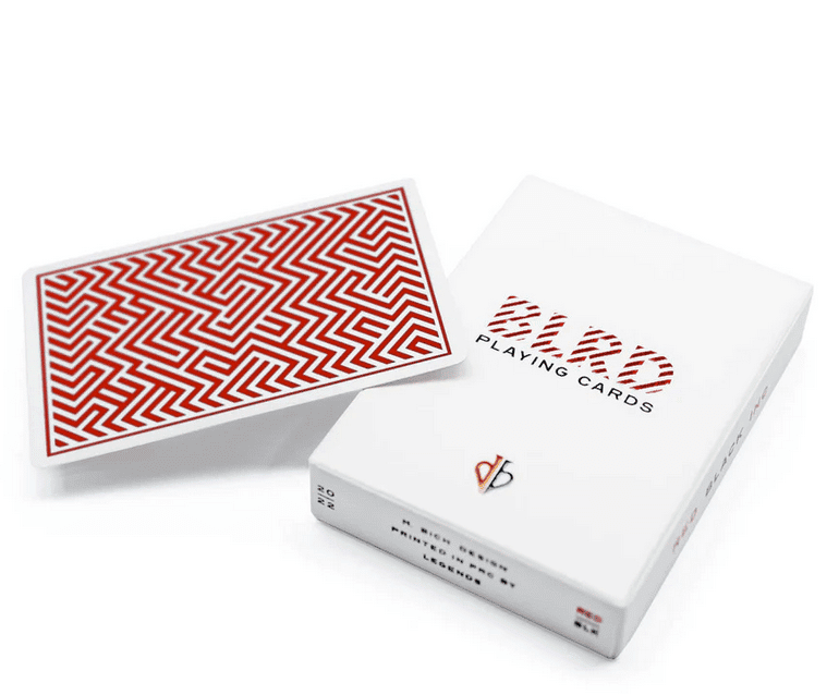 BLRD RED Playing Cards by Red Black Inc