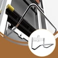 thumbnail image 1 of Gancho de escalera de acero inoxidable para montaje en pared, gancho utilitario resistente, soporte multiusos, colgador de almacenamiento para muebles, 1 of 8