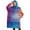 Colorful Watercolor Stripe, variant on Oversized Wearable Blanket Hoodie,Colorful Rainbow Tie Dye Spiral Pattern Sherpa Blanket Hoodie with Super Pockets,Super Warm Fuzzy Pullover for Women & Men