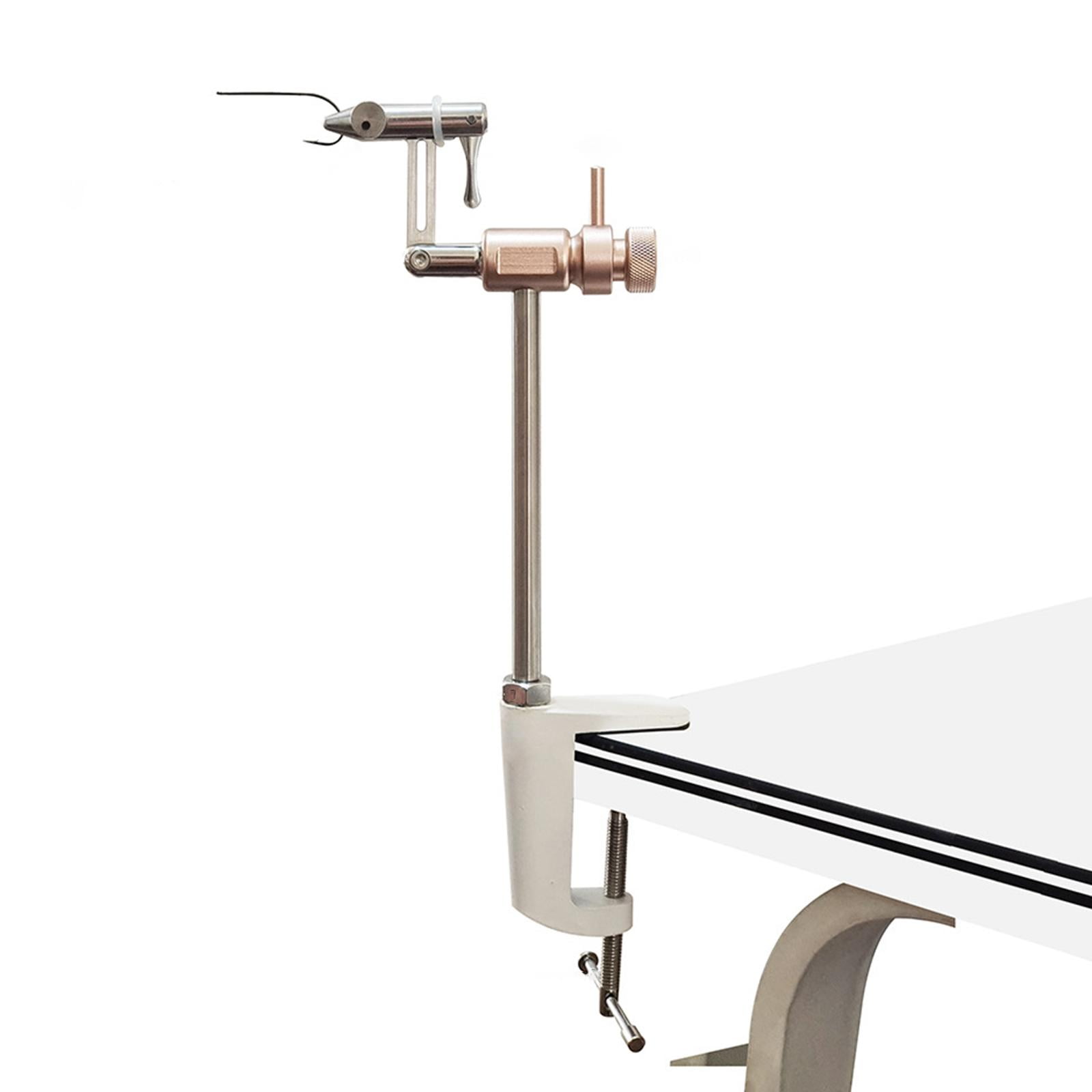figatia Fly Tying Vise, Clamp Mounting Tying Vise, Fishing Tackle Manufacturing, Alloy, Portable Fishing Fly Tying Tools, Fly Tying Tool 26x6cm Rotatable
