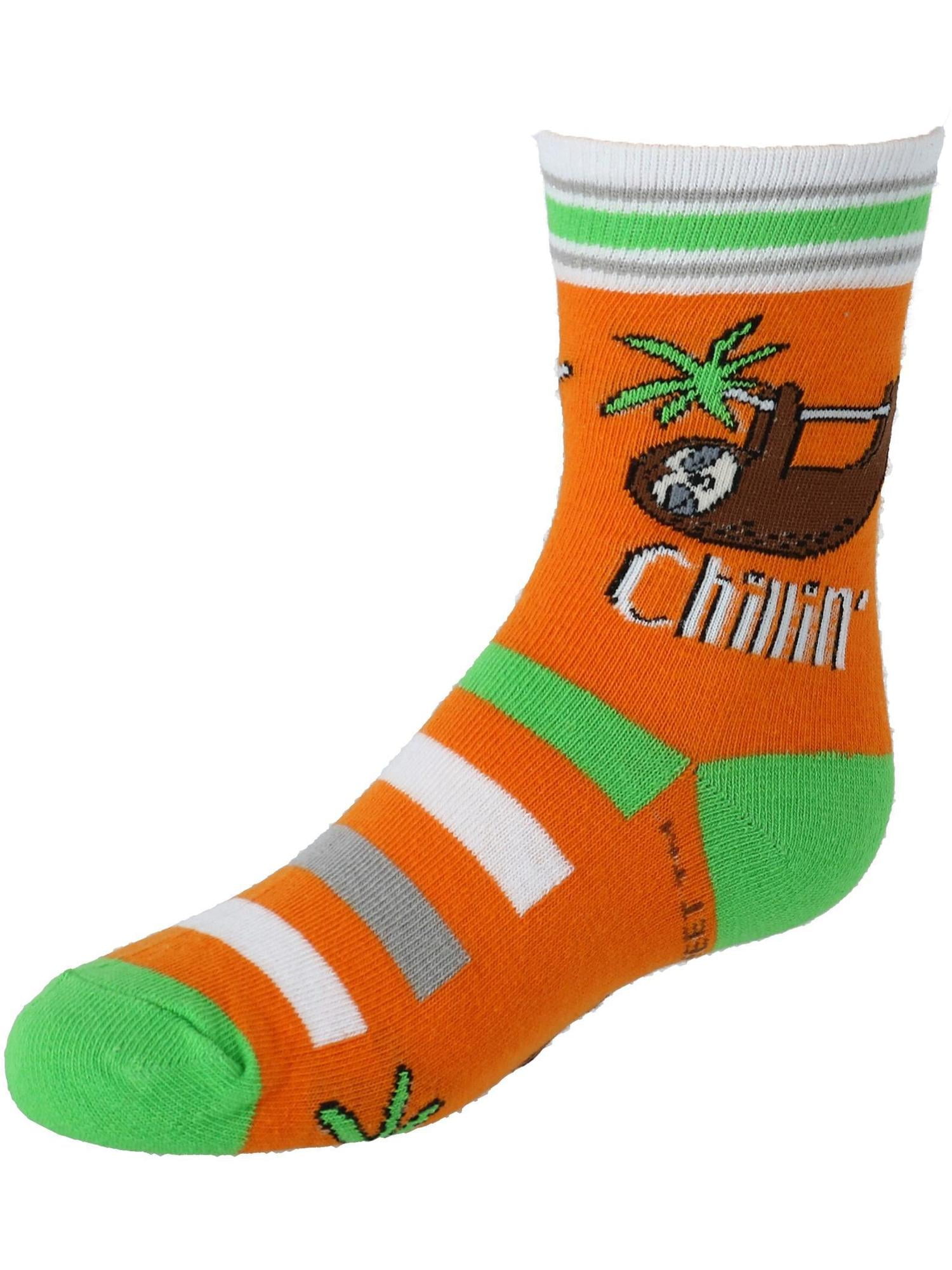 Two Left Feet Kids Novelty Crew Socks