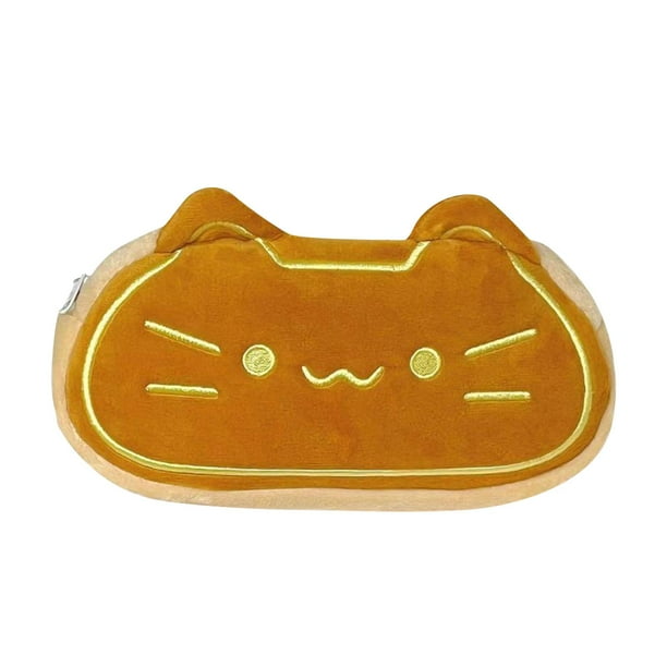 Estuche para lápices, neceser, porta rotuladores, multiusos, con diseño de dibujos animados, para niños y adultos. Amarillo