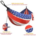 thumbnail image 2 of Gold Armour Camping Hammock - Extra Large Double Parachute Hammock Flag, 2 of 3