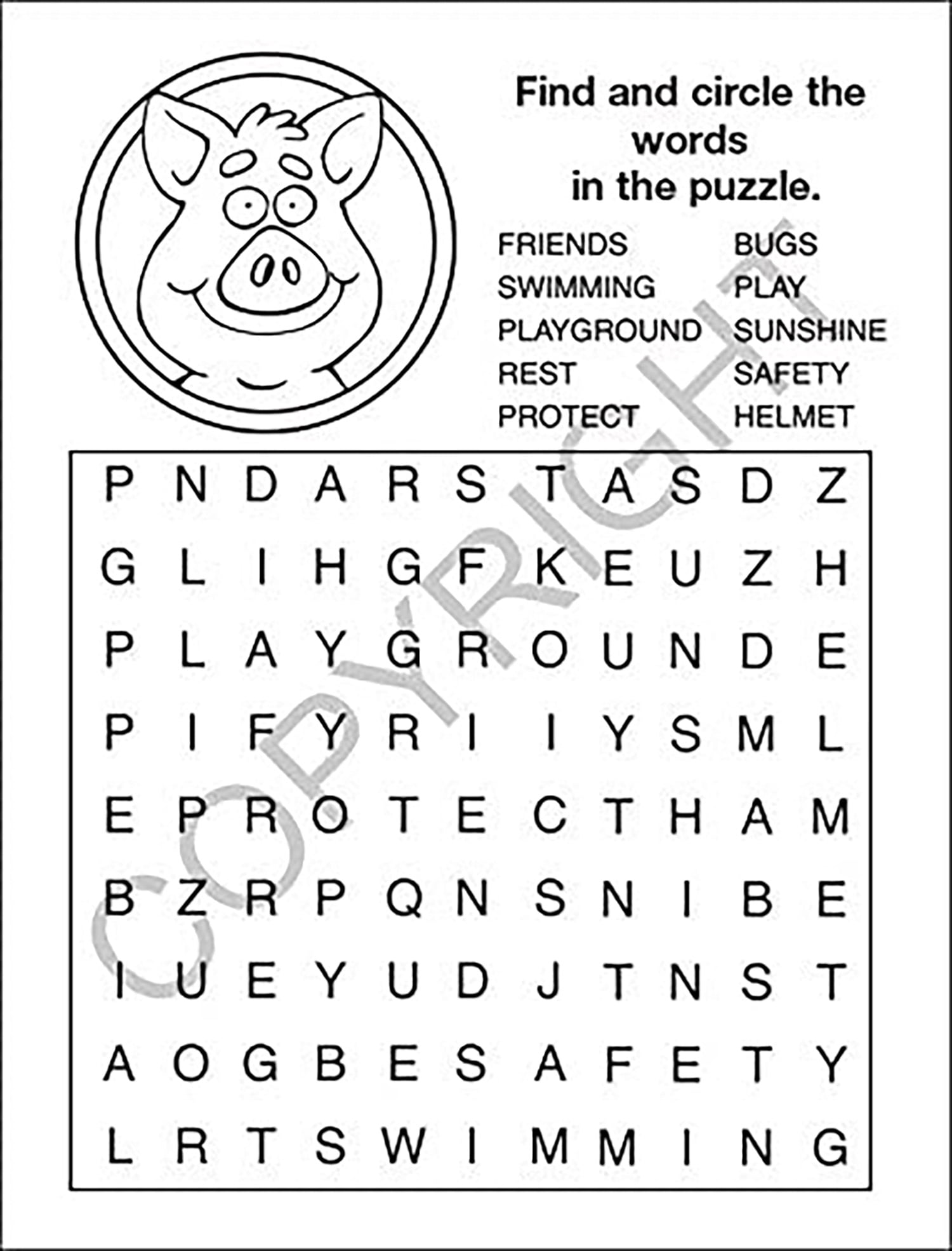 25 Pack - Have a Safe Summer - Kid's Coloring & Activity Books