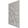 thumbnail image 4 of Ekena Millwork 19 5/8"W x 19 5/8"H Shale EnduraWall Decorative 3D Wall Panel, Universal Metallic Carbon Mist (12-Pack for 32.04 Sq. Ft.), 4 of 6