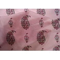 thumbnail image 4 of oneOone Cotton Silk Pastel Pink Fabric Floral Block Dress Material Fabric Print Fabric By The Yard 42 Inch Wide, 4 of 4