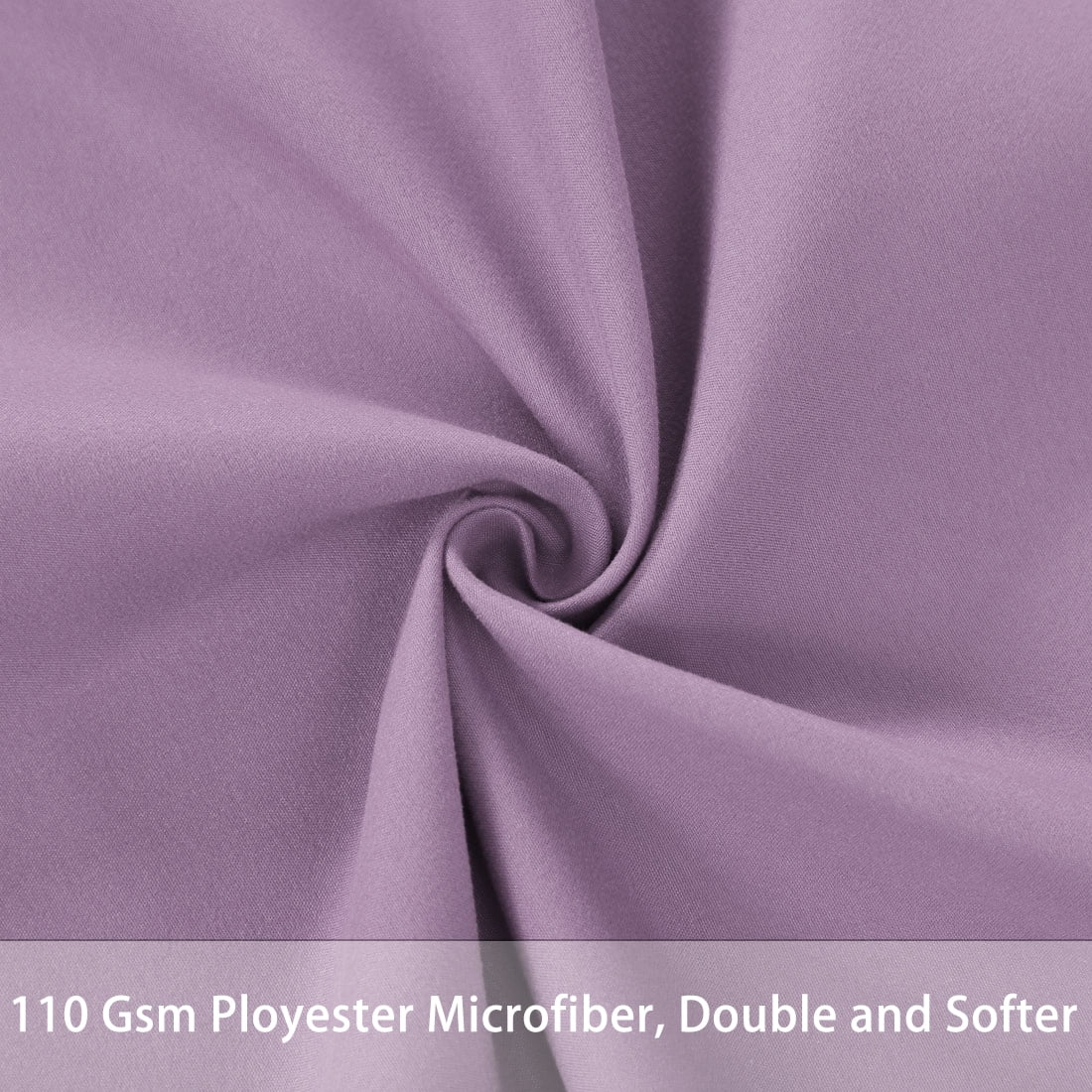 Unique Bargains 1 Pack Brushed Microfiber Body Pillowcase, 20" x 72", Lavender