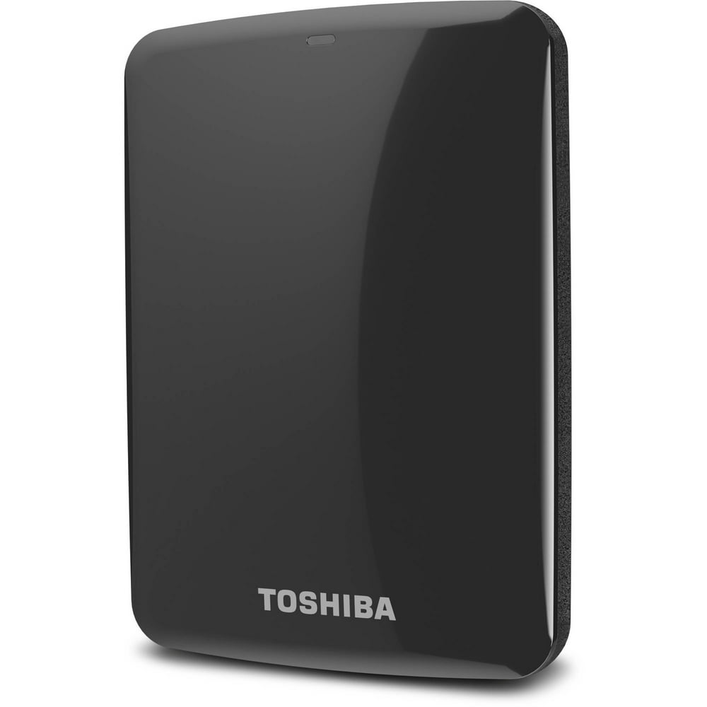 Toshiba Canvio Connect 1TB Portable External Hard Drive, Black