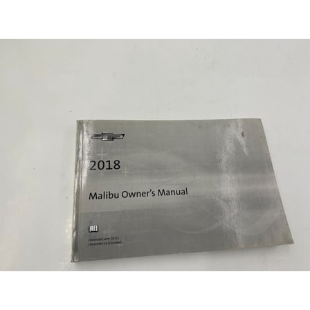 2018 Chevy Malibu Owners Manual Handbook OEM I03B34045