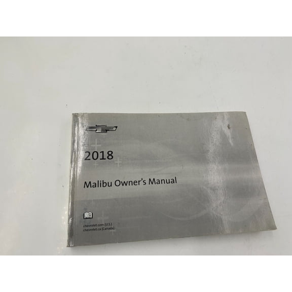 2018 Chevy Malibu Owners Manual Handbook OEM I03B34045