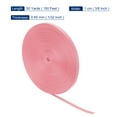 thumbnail image 2 of Uxcell Nylon Webbing Strap Flat 3/8" 50 Yards for DIY Luggage rack Pink, 2 of 7