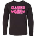 thumbnail image 3 of Inktastic Glamma's Girl Long Sleeve Youth T-Shirt, 3 of 5