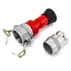 thumbnail image 4 of Boquilla para manguera contra incendios QWORK Heavy Duty 2 NPSH/NPT con Camlock, 4 of 5