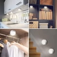 thumbnail image 3 of Cabinet Lights Led With Remote Control, Cabinet Lights 3 Pieces Cabinet Lighting Led Night Light Cabinet Lighting Led Cabinet Light For Bedroom, Wardrobe, Cabinet, Kitchen - White, 3 of 7