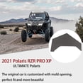 thumbnail image 2 of TINKI Real Carbon Fiber Car Panel Trim for Polaris RZR Pro XP Uitimate 2021 Accessories, 2 of 7