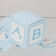thumbnail image 5 of 12 cajas de papel con cinta estampada gruesa para regalos de fiesta, cajas de embalaje para dulces Azul, 5 of 9