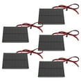 thumbnail image 3 of Lishi Small Solar Battery Panel - 5Pcs | Polysilicon Epoxy Battery Module | 30cm Cable | DC 4V 160mA, 3 of 20
