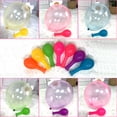 thumbnail image 3 of Globo fluorescente de 10 pulgadas y 12 pulgadas para decoración de bodas, fiestas, actividades, globos con forma de onda, globos fluorescentes transparentes, 3 of 5