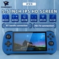 thumbnail image 2 of Powkiddy Handheld Game Console, Open-Source Portable Player, PlayStation Portable, 5.5-Inch IPS HD Screen, 2 of 7