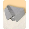 thumbnail image 2 of Camicover 4 Pack Cotton Detachable Dickey Collar Blouse Half Shirts Faux Collar for Women & Men, 2 of 2