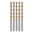 thumbnail image 1 of 5uds Helicoidales Brocas 3,1mm Titanio Revestido (HSS-E) M42 Alta Velocidad Acero 8% Cobalto Recto Vástago para Inoxidable Acero Aluminio Aleación Metal, 1 of 5