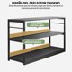 thumbnail image 5 of FBXGT Mesa Consola, Estantes para Cocina Mueble para Cocina, Mesa para Cocina, Estantes de 3 Niveles Multiusos Alacena De Almacenamiento Estanteria para Sal&oacute;n, Dormitorio,100 * 35 * 80CM,Ne, 5 of 8