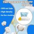 thumbnail image 5 of AUQ 20Pcs Microfiber Face Towels,Ultra-Fine Microfiber Face Towel,Strong Absorbent Surface Wash Clothes,Blue,8.66*8.66*0.39in, 5 of 7