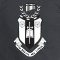 thumbnail image 3 of CafePress - Sigma Alpha Iota Black And White Crest Long Sleeve T Shirt - Long Sleeve Dark T-Shirt, 3 of 4