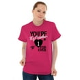 thumbnail image 4 of Cute Romantic Love Hearts Girlfriend Women's Graphic T Shirt Tees Brisco Brands L, 4 of 6