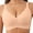 09-Blush Nude, variant on MINTREUS Womens No Underwire Bras Comfort Seamless Push Up Bra Full Coverage Lift Bralette Everyday Tshirt Bra V Neck Scalloped Bras