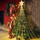 thumbnail image 2 of Guirnalda de luces navideñas en forma de cascada con estrella decorativa, adornos para árboles de Navidad 2024 para el hogar, Navidad, Año Nuevo 2025, 2 of 5
