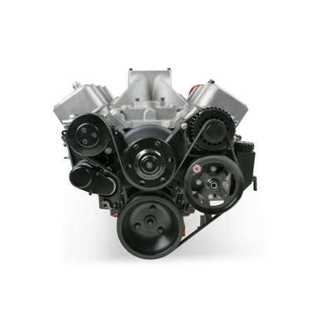 Holley 20-242BK Holley Big Block Chevy Mid-Mount Complete Accessory System
