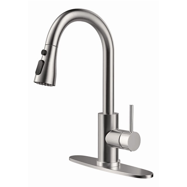 Grifo Mezclador De Cocina Monomando Extraíble Xtellar acero inox