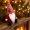 Red, variant on Crocheted Rudolph Gnome Figurine Red Green Faceless Christmas Tabletop Decor,Red