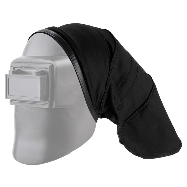 Cubierta de casco de soldadura Uxcell de algodón FR, capucha extendida para casco de soldadura