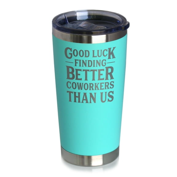 Bevvee Insulated Travel Tumbler 20 oz Better Coworkers Gifts for Coworkers Tumblers