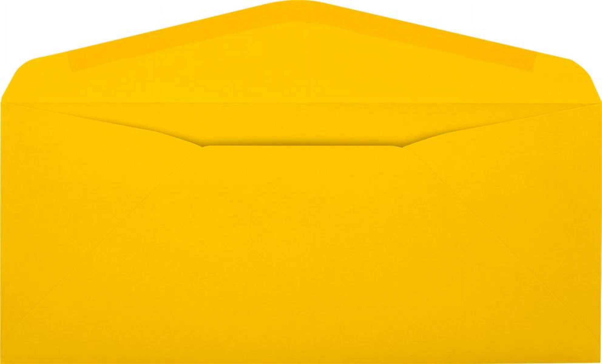 LUXPaper #9 Regular Envelopes, 3 7/8 x 8 7/8, Sunflower, 1000/Pack