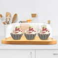 thumbnail image 5 of STRANDCHIC Covered Cake Stand with Clear Acrylic Lid for Kitchen Display, Assorted Colors, and Stylish 1 Set, 5 of 6