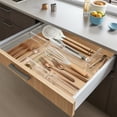 thumbnail image 2 of Clear Drawer Organizer Set for Kitchen Storage, 2 of 9