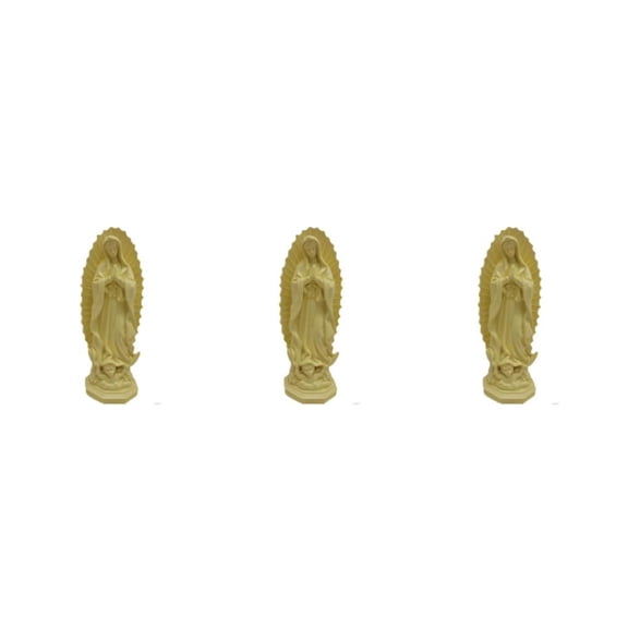 Bearachild Estatua de la Virgen María católica, estatuilla de Nuestra Señora, regalo de boda religioso, amarillo Type1