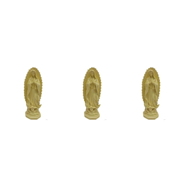 Bearachild Estatua de la Virgen María católica, estatuilla de Nuestra Señora, regalo de boda religioso, amarillo Type1