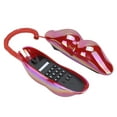 thumbnail image 2 of YLSHRF Fashionable Telephone, Electroplating Telephone, Funny Lip Shape For Office Home, 2 of 8