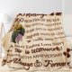 thumbnail image 4 of LHSHID Gift for 25th Wedding Anniversary 25th Silver Wedding Anniversary Gifts Happy Anniversary Marriage Gifts for Wife Husband Him Her Anniversary Decorations Blanket 60x80in, 4 of 6