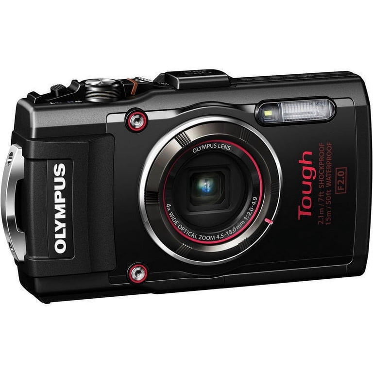 Olympus Stylus TOUGH TG-4 Digital Waterproof Camera Black +CASE +