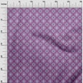 thumbnail image 3 of oneOone Georgette Viscose Magenta Fabric Asian Traditional Block Sewing Craft Projects Fabric Prints By Yard 42 Inch Wide, 3 of 4