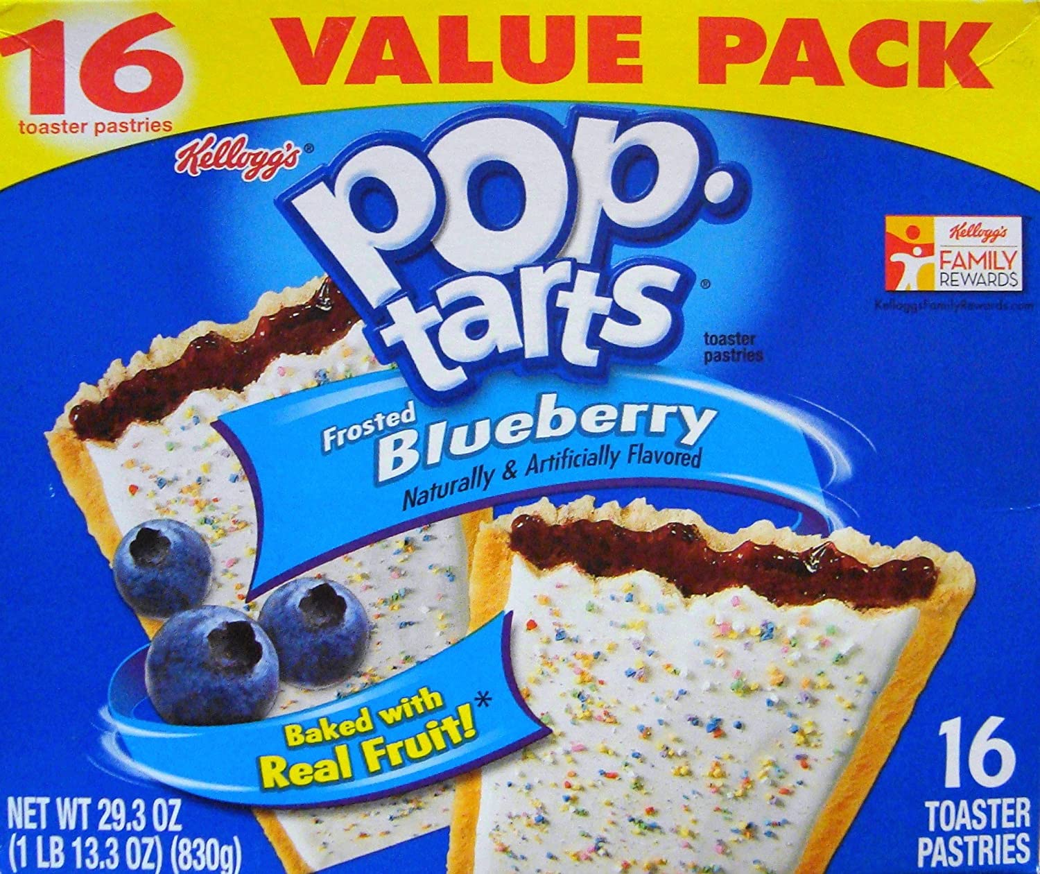 PopTarts Frosted Blueberry Toaster Pastries (1 Pack) 29.3 OZ Walmart