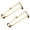 Gold, variant on POYOGA Heavy Duty Iron Wine Rack Wall Mounted Display For Dining Room Decors