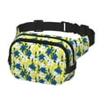 thumbnail image 2 of Disketp Lilies Flowers Riñonera de Doble Capa, Bolsa de Cintura Ajustable para Viajes, Correr y Senderismo, Riñonera Ligera para Hombre y Mujer, 2 of 9