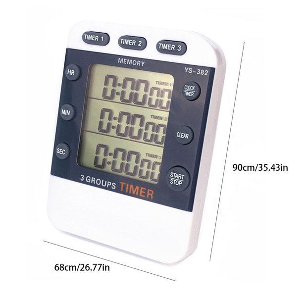 Temporizador de cocina Digital electrónico para cocina con